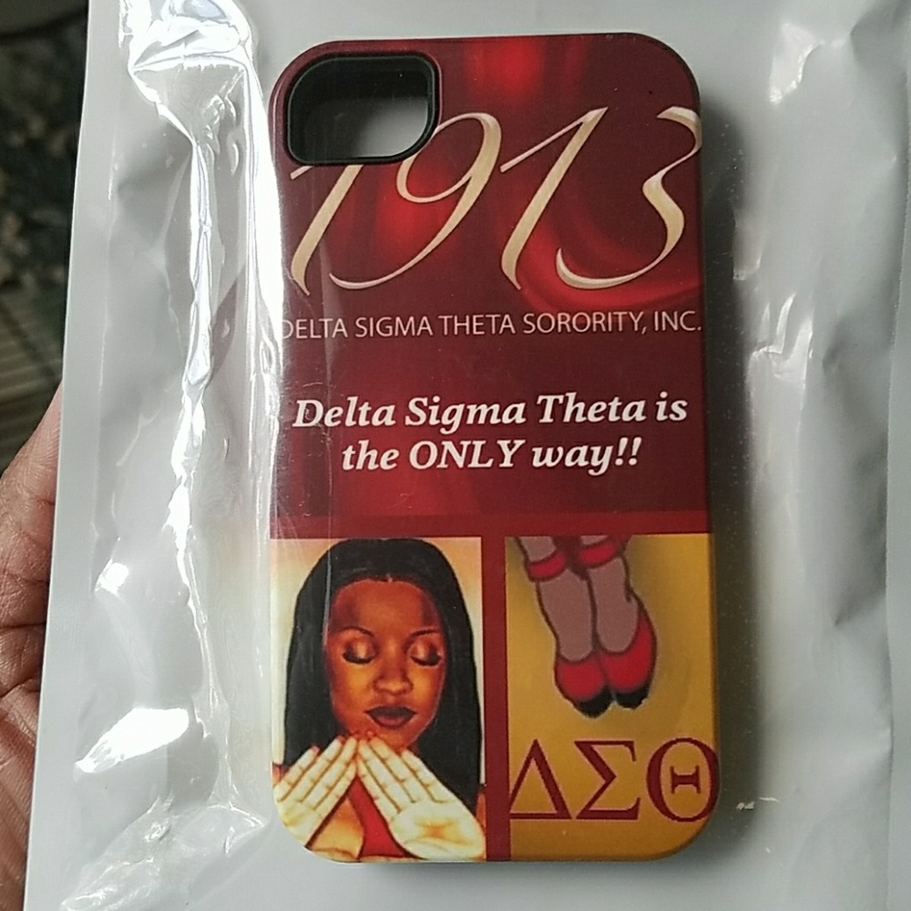 IPhone 4 Case Delta Sigma Theta Custom Made